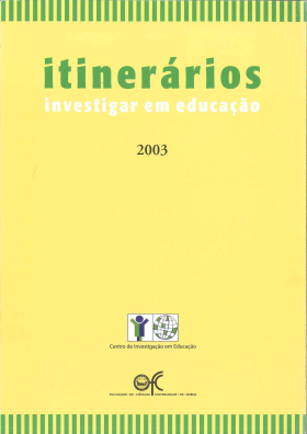 Itinerários Investigar em Educação 2003